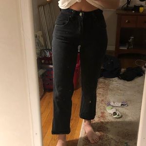 Kids black wrangler size 12 adjustable waist